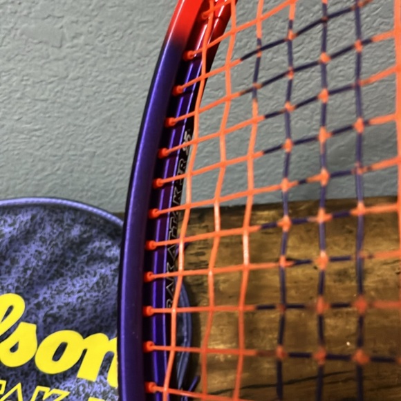 Wilson Rak Attak Jr Tennis Racket & Cover - Picture 15 of 16